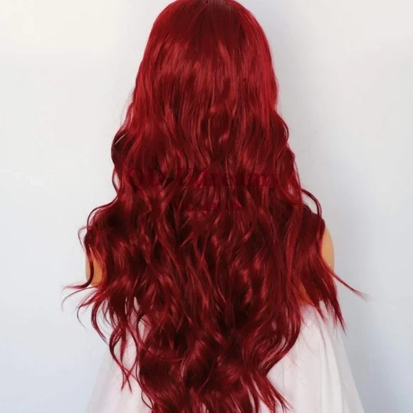 ❤️ ? 24” RED WAVYLACE FRONT WIG? *NWT*?? display picture 1
